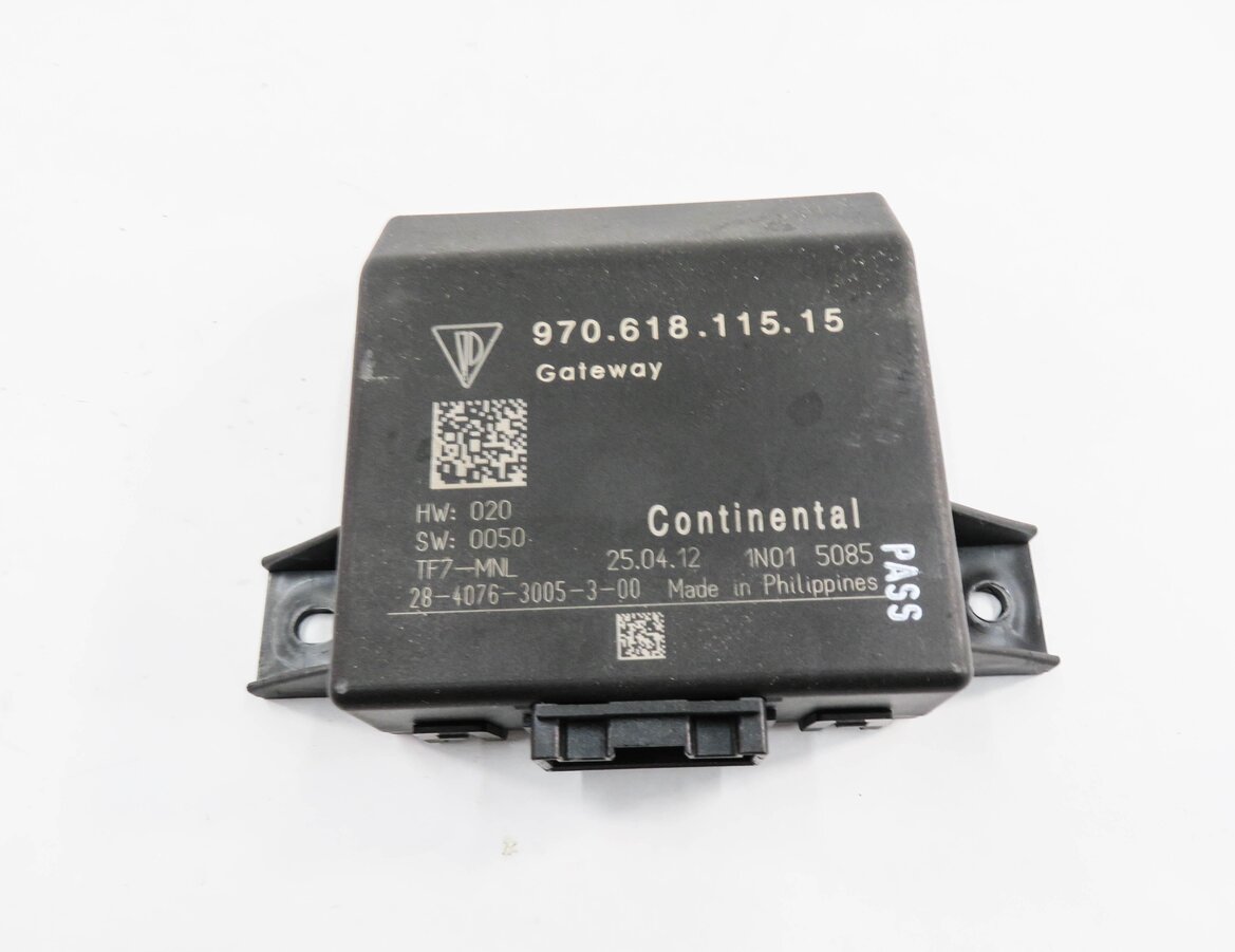 Thumbnail 9: 12 PORSCHE PANAMERA (970 G1) 3.6L M46 ENGINE ECM ECU IMMOBILIZER MODULE KEY SET