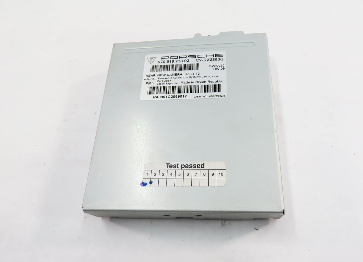 Thumbnail 2: 2012 PORSCHE PANAMERA (970 G1) REARVIEW BACKUP REVERSE CAMERA CONTROL MODULE