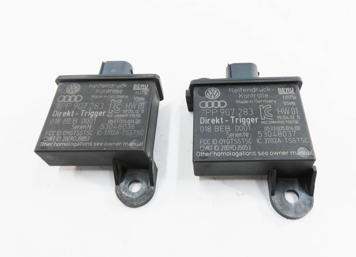 Thumbnail 2: 2012 PORSCHE PANAMERA (970 G1) TPMS TRIGGER MODULE SET-2