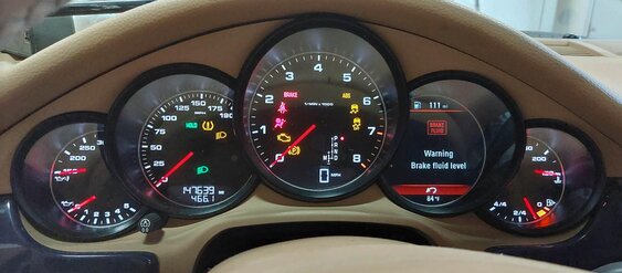 Thumbnail 2: 2012 PORSCHE PANAMERA (970 G1) SPEEDOMETER INSTRUMENT GAUGE CLUSTER (147k MILES)