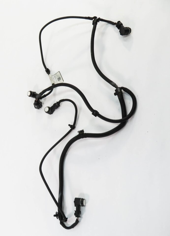 Thumbnail 3: 2012 PORSCHE PANAMERA (970 G1) REAR PDC PARK SENSOR SET w/ HARNESS (WHITE)