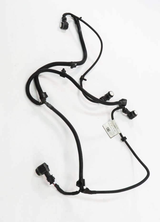 Thumbnail 4: 2012 PORSCHE PANAMERA (970 G1) REAR PDC PARK SENSOR SET w/ HARNESS (WHITE)