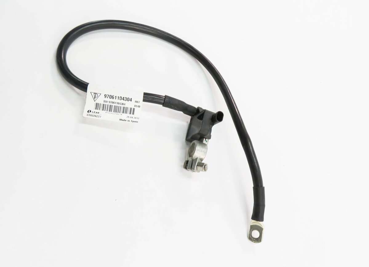 Thumbnail 3: 2012 PORSCHE PANAMERA (970 G1) NEGATIVE BATTERY CABLE