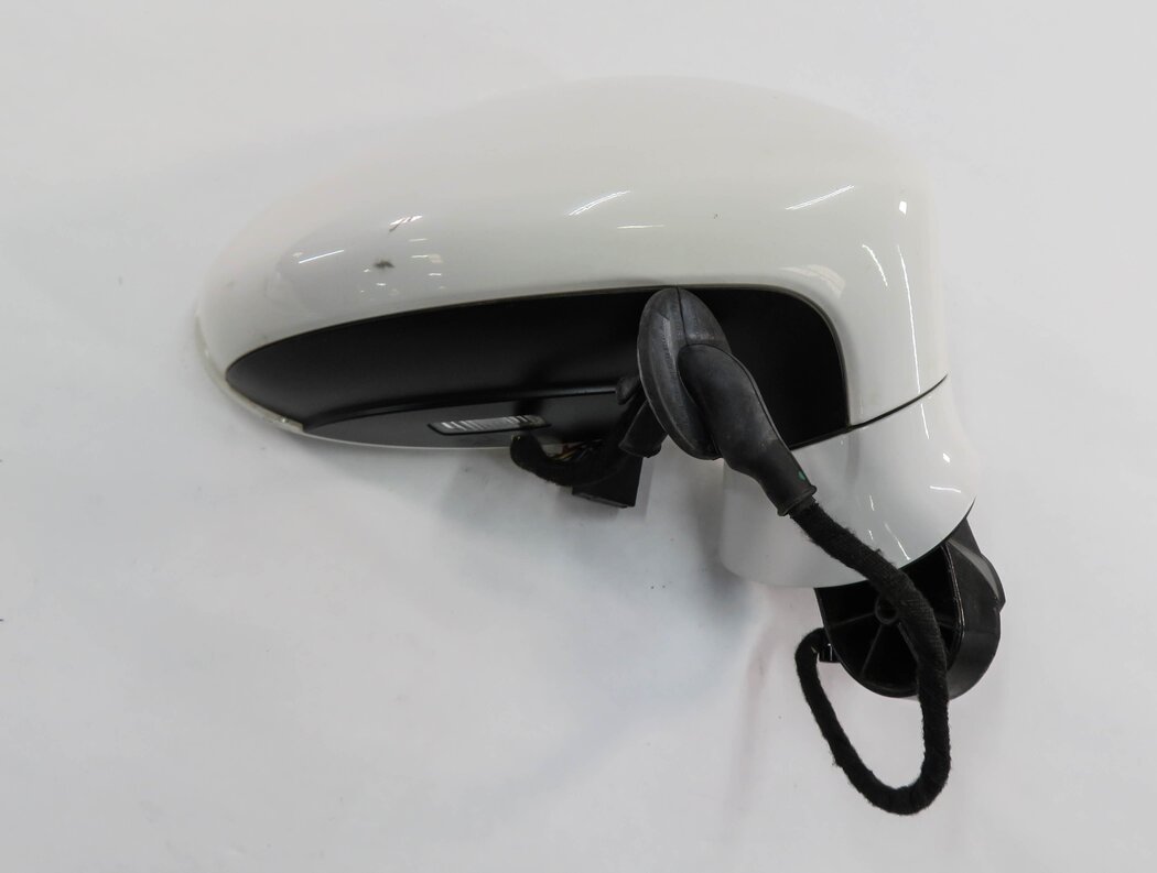 Thumbnail 3: 10-13 PORSCHE PANAMERA (970 G1) RIGHT - P-FOLD MEMORY HEATED DOOR MIRROR (WHITE)