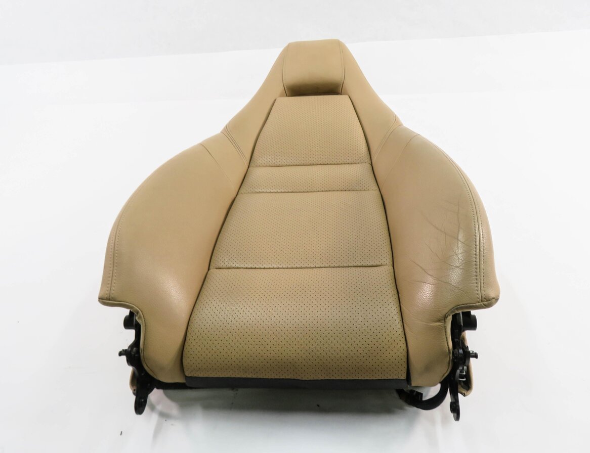 2012 PORSCHE PANAMERA (970 G1) DRIVER - UPPER TOP HEATED SEAT CUSHION (BEIGE)
