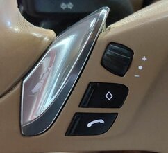 Thumbnail 2: 2012 PORSCHE PANAMERA (970 G1) 3-SPOKE STEERING WHEEL w/ SWITCHES (LUXOR BEIGE)
