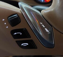 Thumbnail 3: 2012 PORSCHE PANAMERA (970 G1) 3-SPOKE STEERING WHEEL w/ SWITCHES (LUXOR BEIGE)