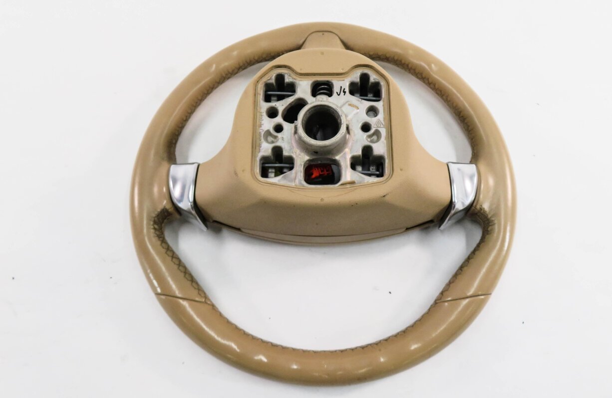 Thumbnail 9: 2012 PORSCHE PANAMERA (970 G1) 3-SPOKE STEERING WHEEL w/ SWITCHES (LUXOR BEIGE)