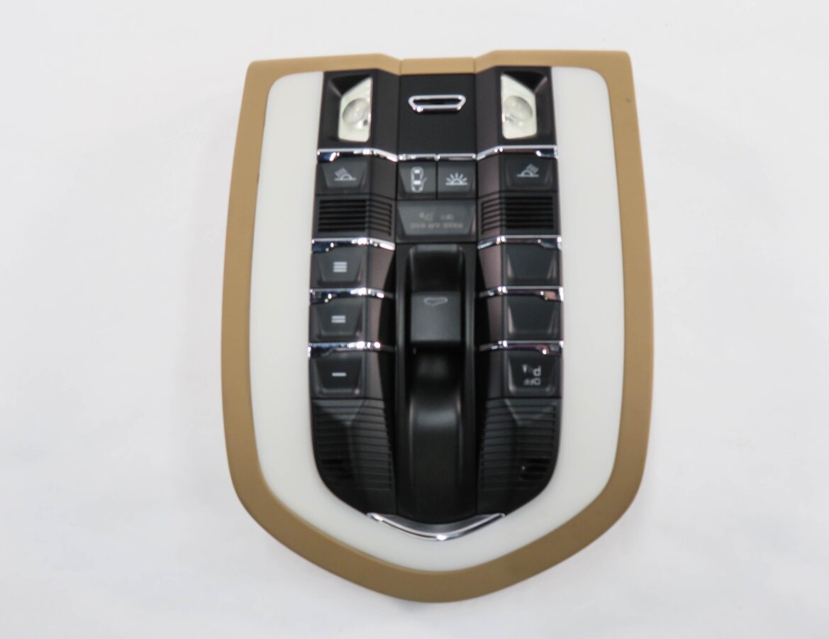Thumbnail 5: 2012 PORSCHE PANAMERA (970 G1) FRONT DOMELIGHT MAP READING LIGHT LAMP (BEIGE)