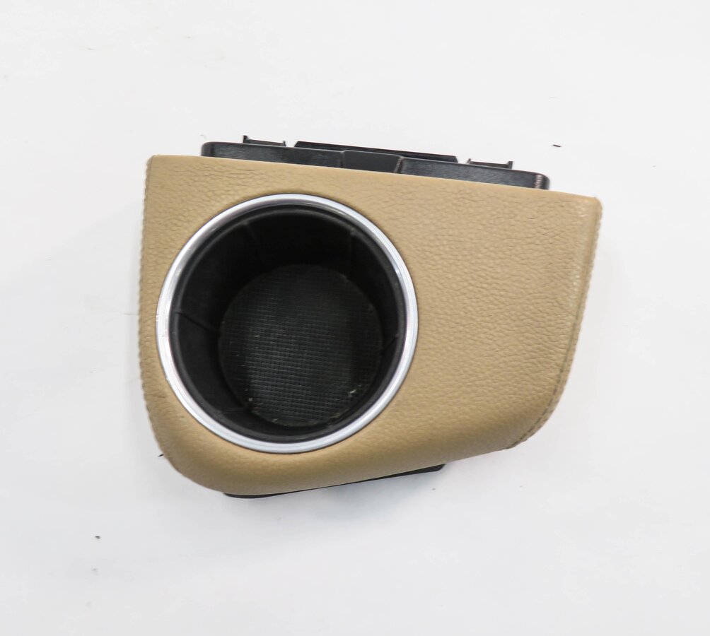 Thumbnail 2: 2012 PORSCHE PANAMERA (970 G1) FRONT CENTER CONSOLE CUP HOLDER (LUXOR BEIGE UB)