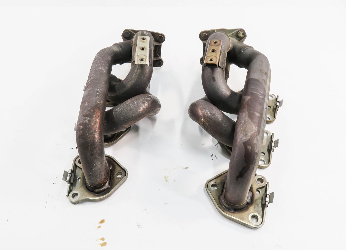Thumbnail 2: 2011-2016 PORSCHE PANAMERA (970 G1) 3.6L - LEFT & RIGHT EXHAUST MANIFOLD SET-2