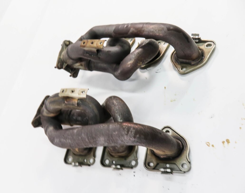 Thumbnail 4: 2011-2016 PORSCHE PANAMERA (970 G1) 3.6L - LEFT & RIGHT EXHAUST MANIFOLD SET-2