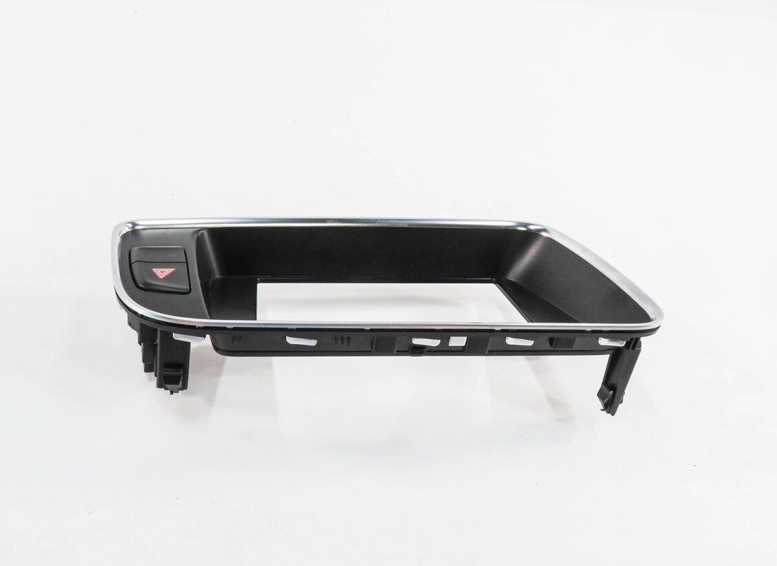 Thumbnail 3: 2012 AUDI Q5 (B8 8R) GPS NAVIGATION SCREEN TRIM BEZEL w/ HAZARD SWITCH