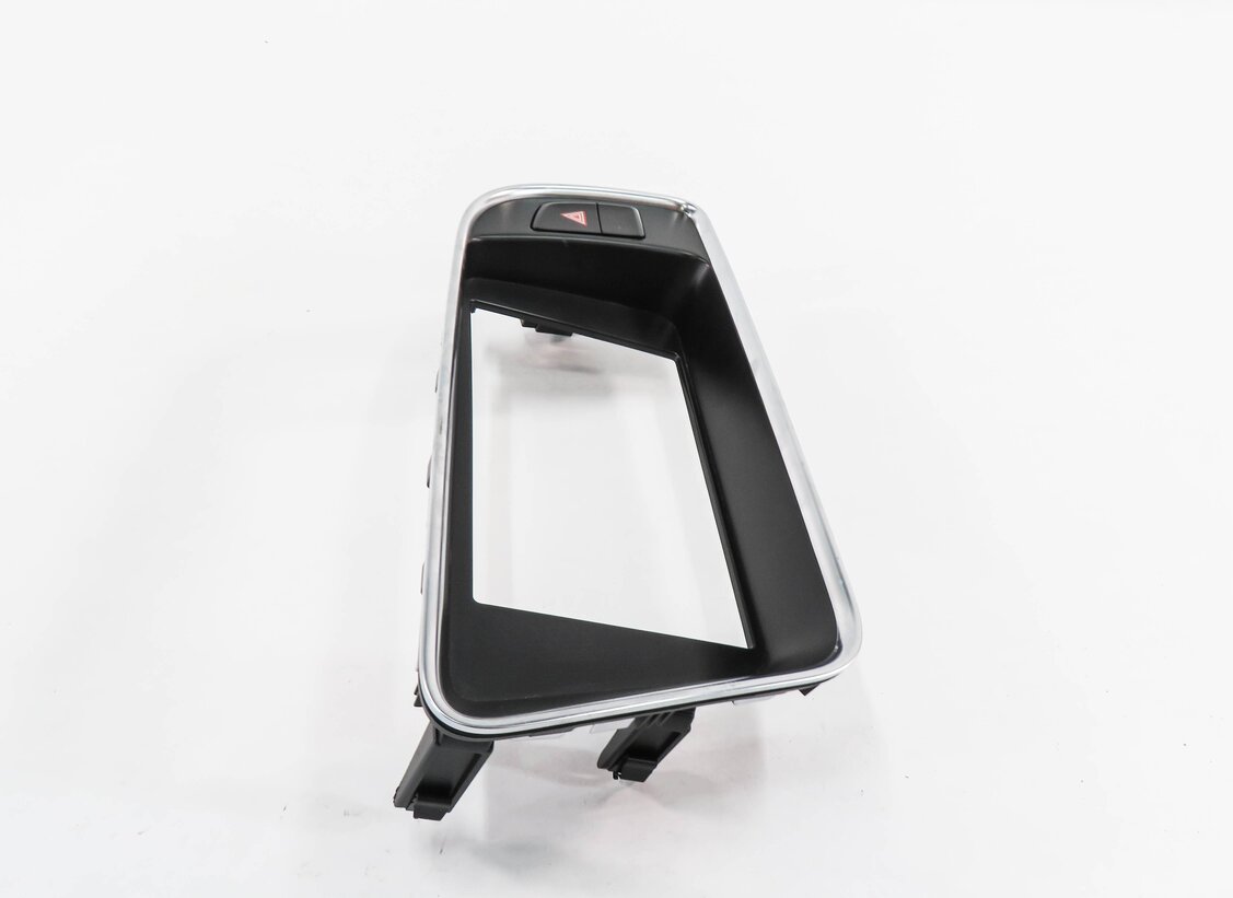 Thumbnail 4: 2012 AUDI Q5 (B8 8R) GPS NAVIGATION SCREEN TRIM BEZEL w/ HAZARD SWITCH