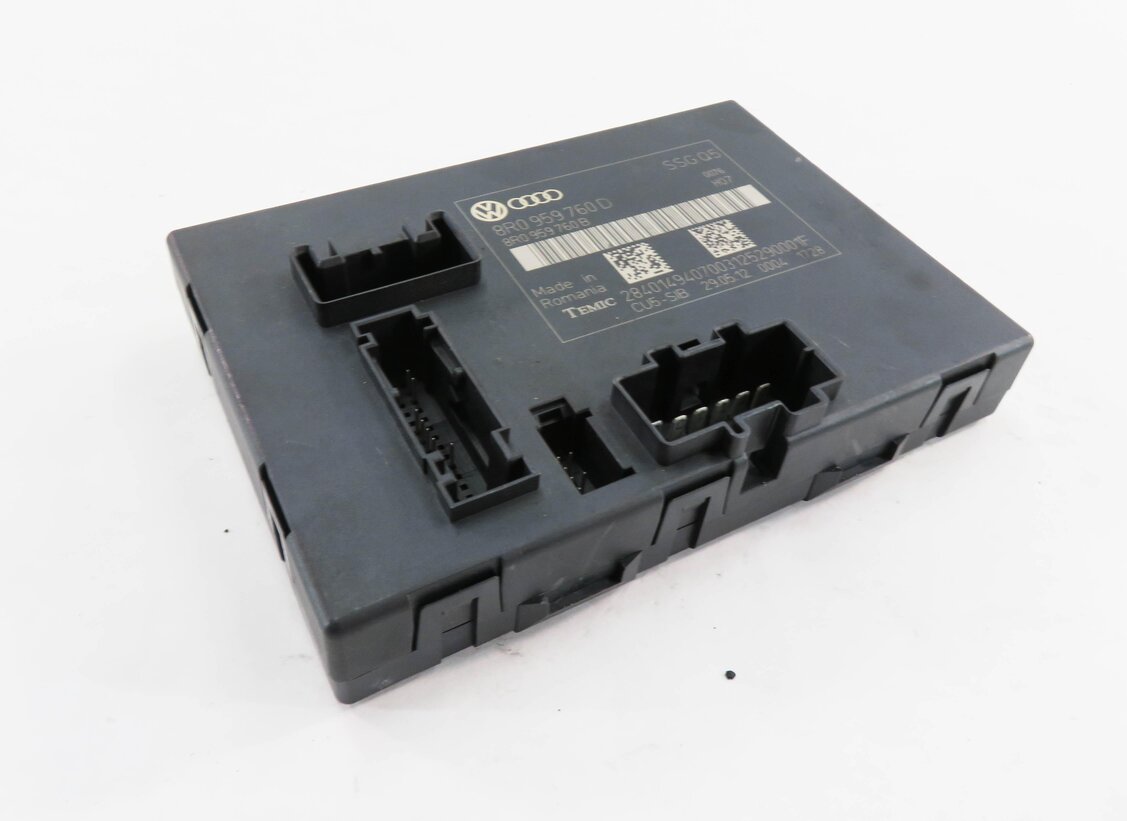 2009-2017 AUDI Q5 (8R) LEFT FRONT DRIVER MEMORY SEAT CONTROL MODULE COMPUTER
