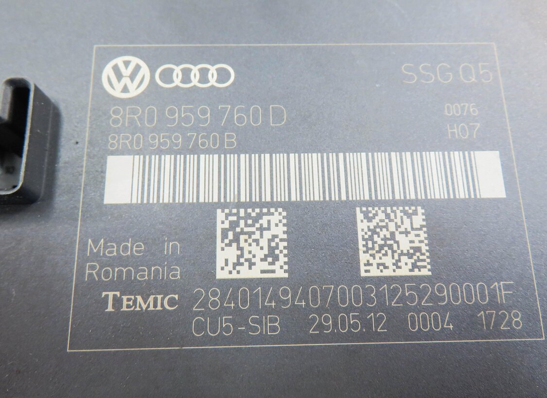 Thumbnail 8: 2009-2017 AUDI Q5 (8R) LEFT FRONT DRIVER MEMORY SEAT CONTROL MODULE COMPUTER