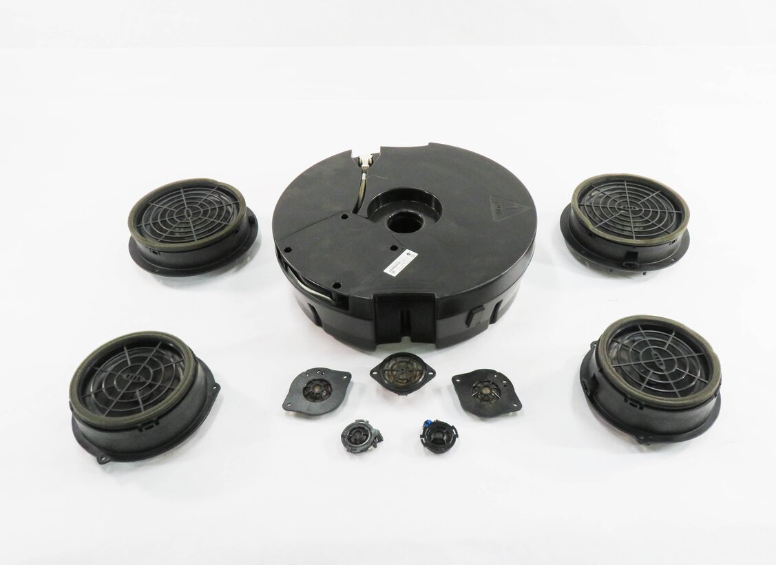 2012 AUDI Q5 (B8 8R) RADIO STEREO SUB SUBWOOFER TWEETER SPEAKER SET-10