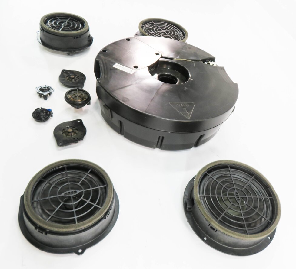 Thumbnail 4: 2012 AUDI Q5 (B8 8R) RADIO STEREO SUB SUBWOOFER TWEETER SPEAKER SET-10