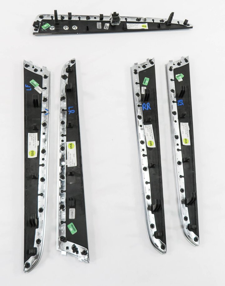Thumbnail 6: 2012 AUDI Q5 (B8 8R) DASH DOOR CONSOLE TRIM PANEL SET (OAK WOOD)
