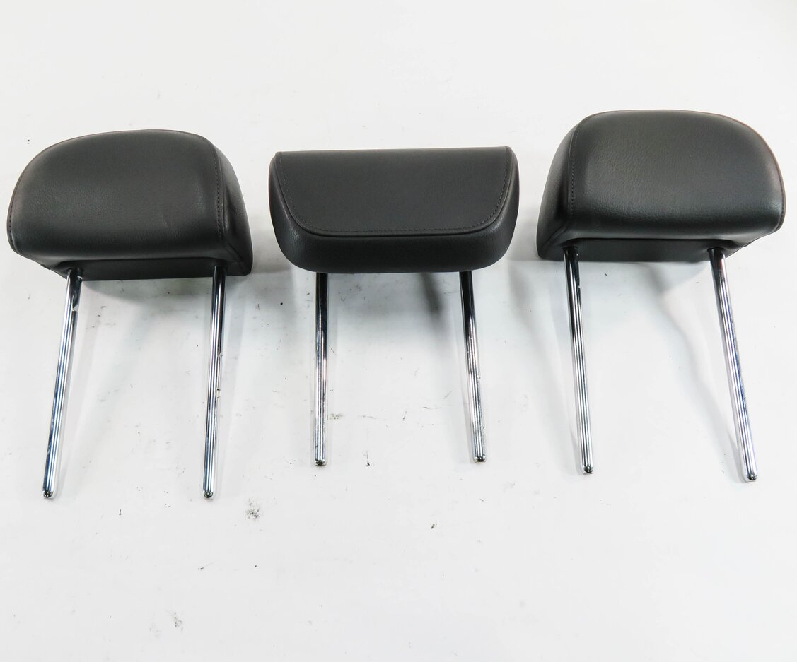 Thumbnail 2: 2012 AUDI Q5 (B8 8R) REAR SEAT - LEFT / CENTER / RIGHT - HEADREST SET (BLACK)