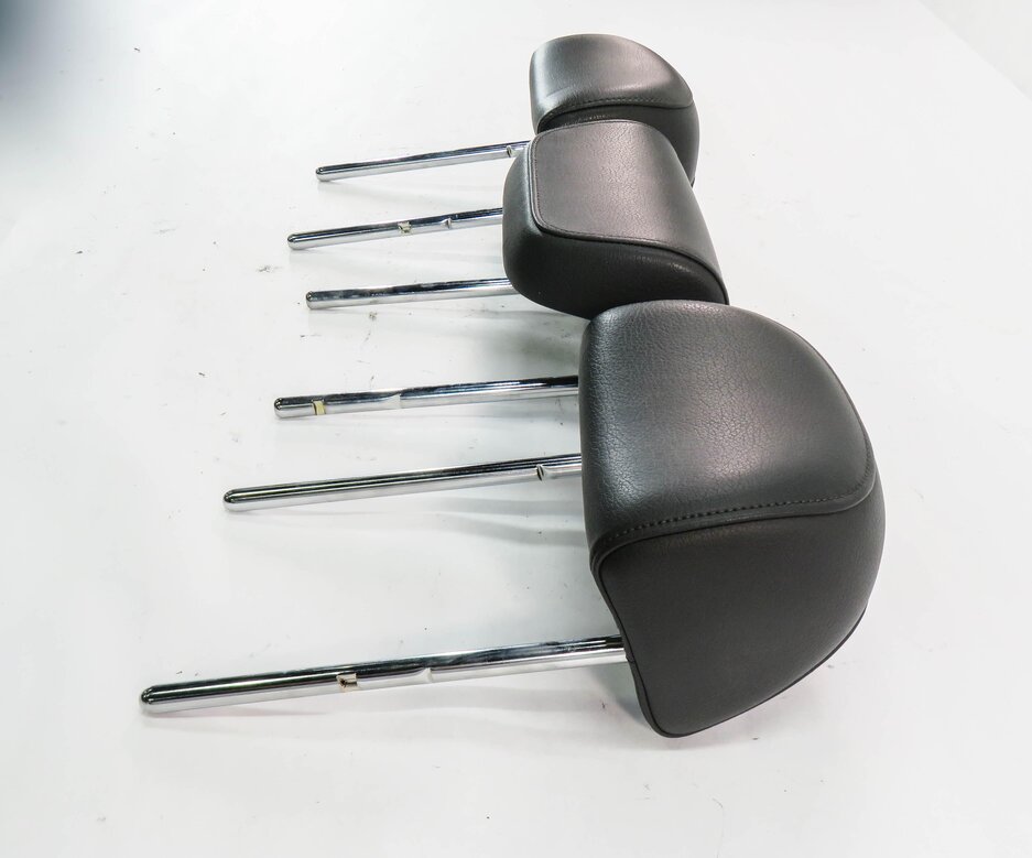 Thumbnail 3: 2012 AUDI Q5 (B8 8R) REAR SEAT - LEFT / CENTER / RIGHT - HEADREST SET (BLACK)