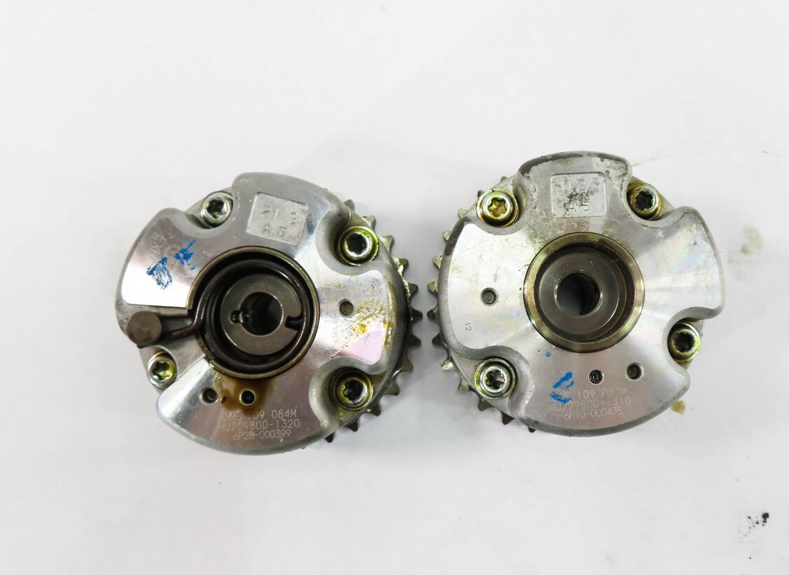 Thumbnail 3: 2012 AUDI Q5 (B8 8R) 3.2L CALB ENGINE - INTAKE & EXHAUST TIMING GEAR SET-2