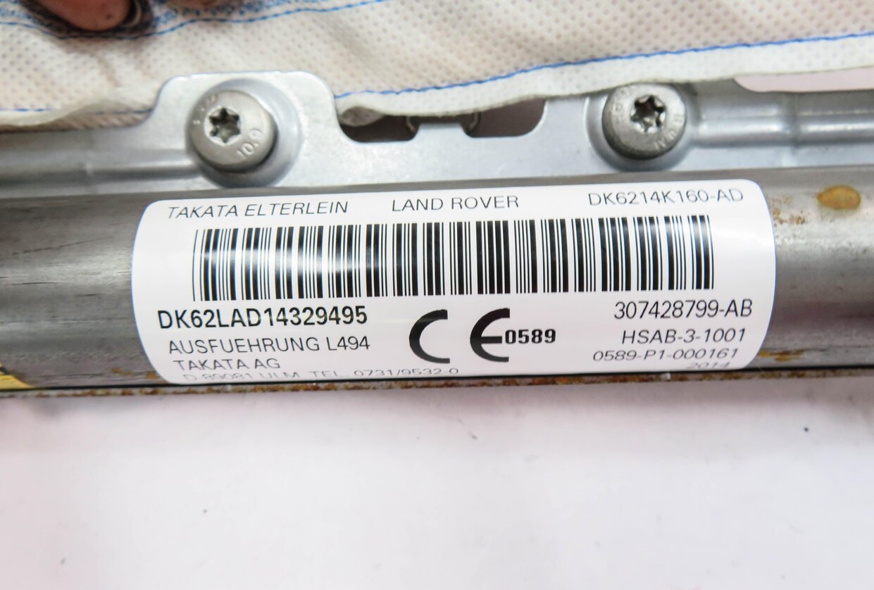 Thumbnail 6: 2014-2020 RANGE ROVER SPORT (L494) LEFT DRIVER ROOF SIDE CURTAIN AIRBAG AIR BAG