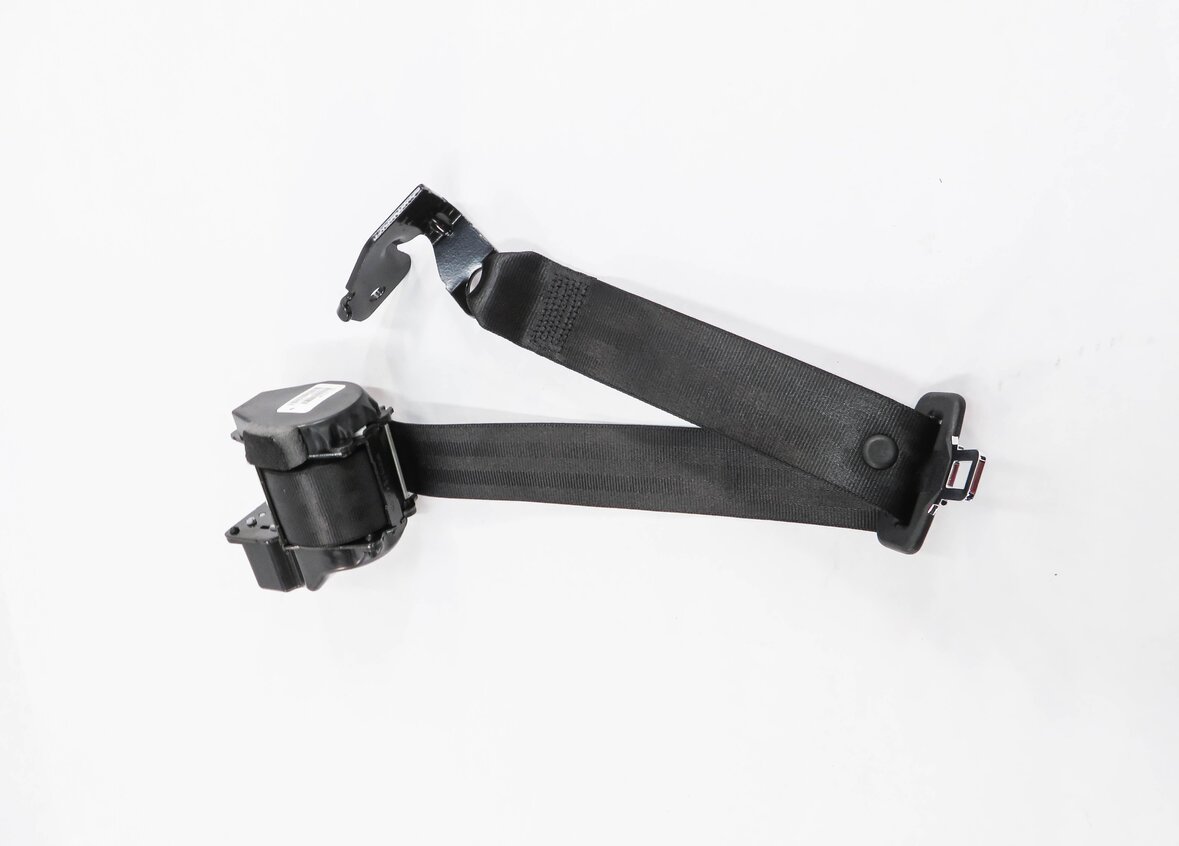 Thumbnail 4: 2015 RANGE ROVER SPORT (L494) REAR SEAT - CENTER SEATBELT RETRACTOR (BLACK)