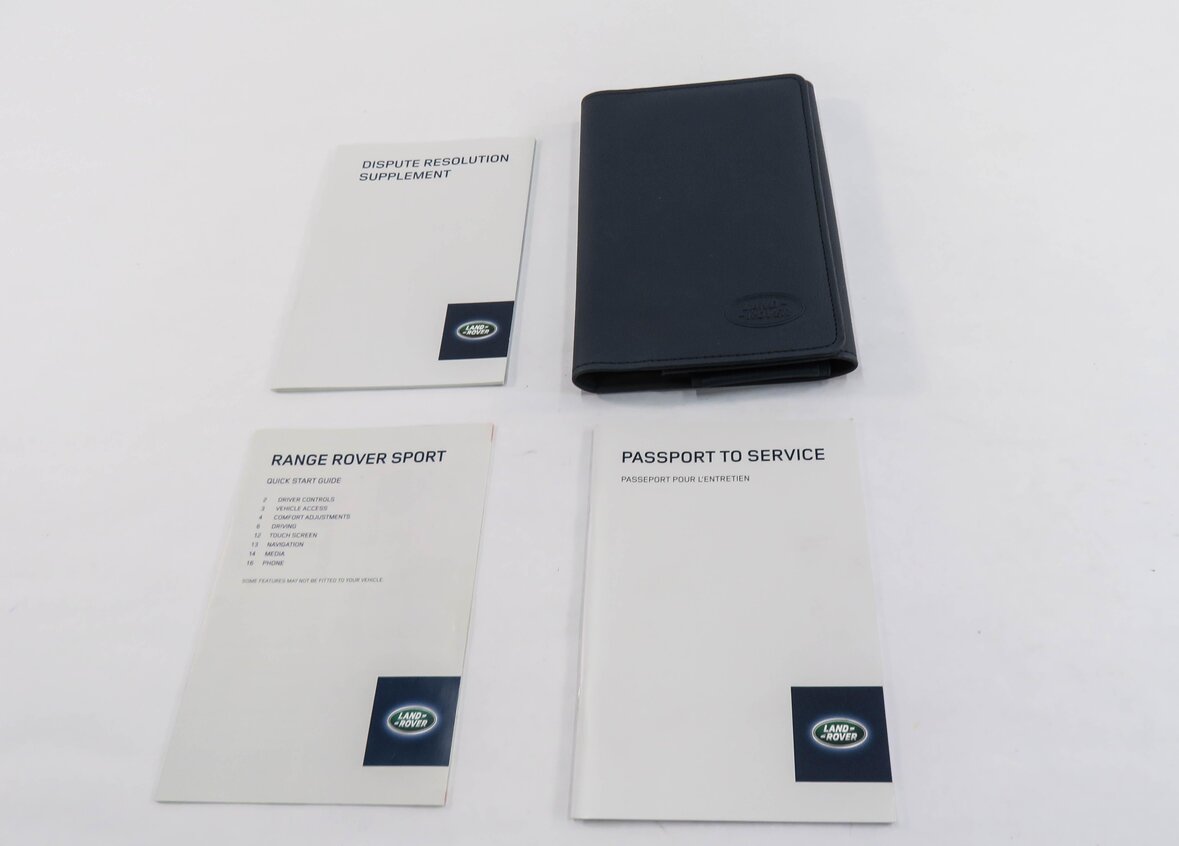 Thumbnail 2: 2015 RANGE ROVER SPORT (L494) OWNERS MANUAL BOOK BOOKLET GUIDE SEAT w/ CASE