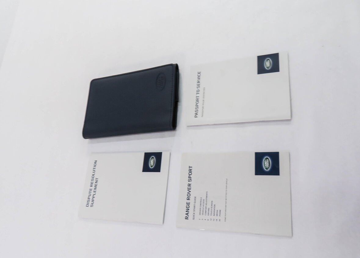 Thumbnail 4: 2015 RANGE ROVER SPORT (L494) OWNERS MANUAL BOOK BOOKLET GUIDE SEAT w/ CASE