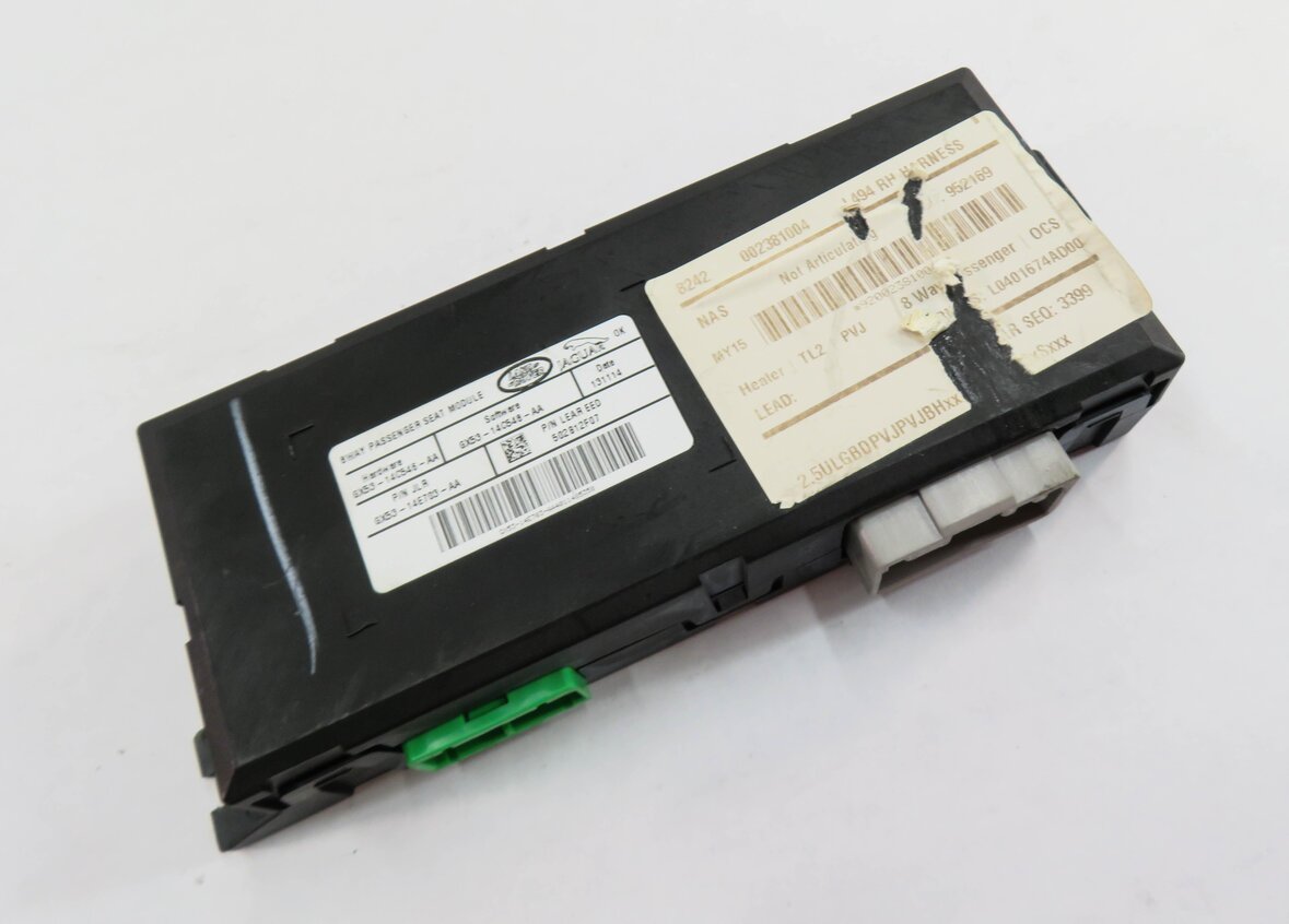 2015 RANGE ROVER SPORT (L494) RIGHT FRONT PASSENGER SEAT CONTROL MODULE