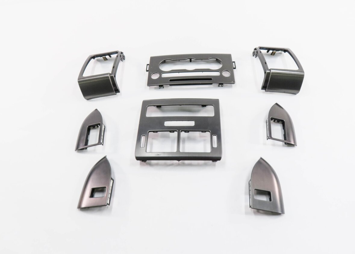 Thumbnail 11: 2015 RANGE ROVER SPORT (L494) INTERIOR DASH DOOR TRIM SET-8 (BRUSHED ALUMINUM)