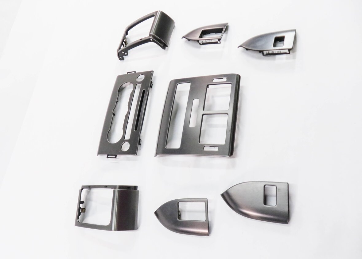 Thumbnail 13: 2015 RANGE ROVER SPORT (L494) INTERIOR DASH DOOR TRIM SET-8 (BRUSHED ALUMINUM)