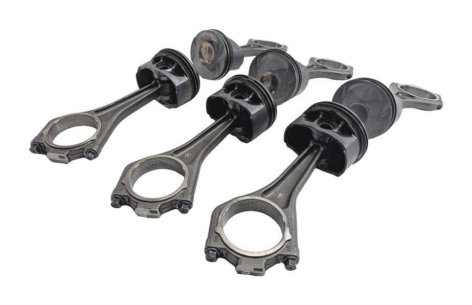 Thumbnail 3: 2015 RANGE ROVER SPORT L494 3.0L AJ126 SC ENGINE PISTON CONNECTING ROD SET/6