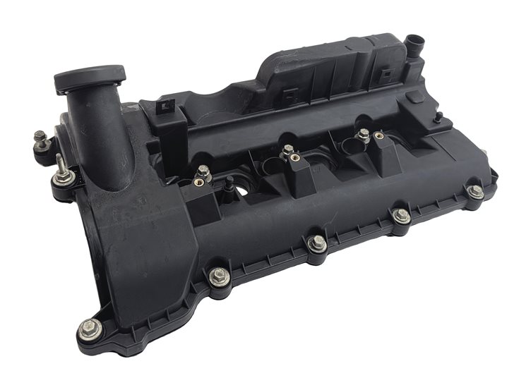 Thumbnail 3: 14-20 LR4 RANGE ROVER SPORT DISCOVERY L494 L462 3.0L AJ126 SC LEFT VALVE COVER