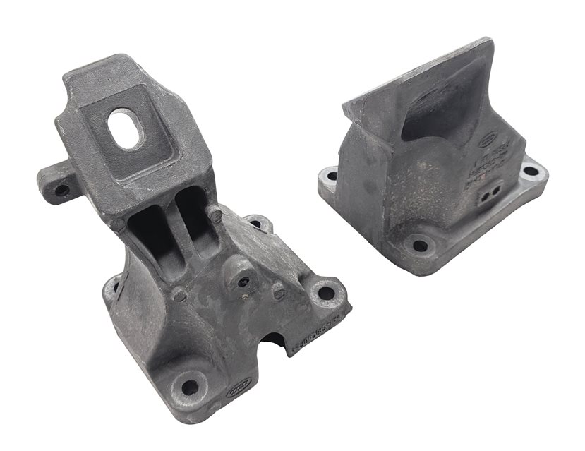 2015 RANGE ROVER SPORT L494 3.0L AJ126 SC ENGINE LEFT/RIGHT MOUNT BRACKET SET/2