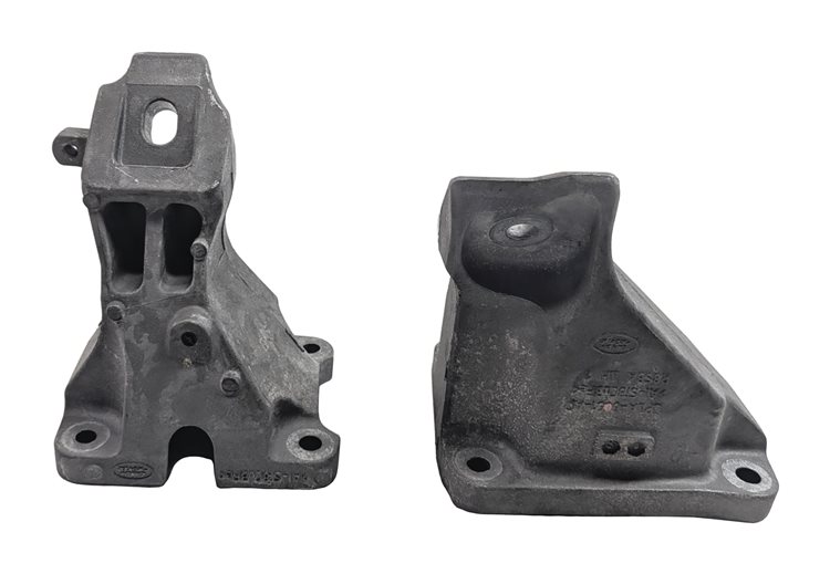 Thumbnail 2: 2015 RANGE ROVER SPORT L494 3.0L AJ126 SC ENGINE LEFT/RIGHT MOUNT BRACKET SET/2