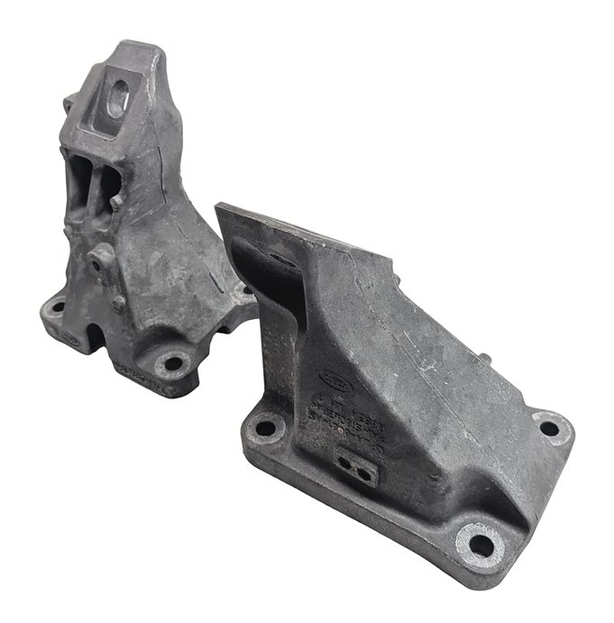 Thumbnail 3: 2015 RANGE ROVER SPORT L494 3.0L AJ126 SC ENGINE LEFT/RIGHT MOUNT BRACKET SET/2