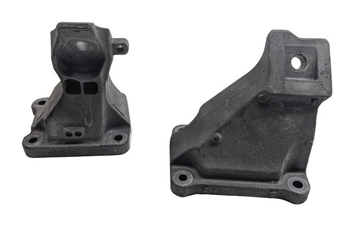 Thumbnail 5: 2015 RANGE ROVER SPORT L494 3.0L AJ126 SC ENGINE LEFT/RIGHT MOUNT BRACKET SET/2