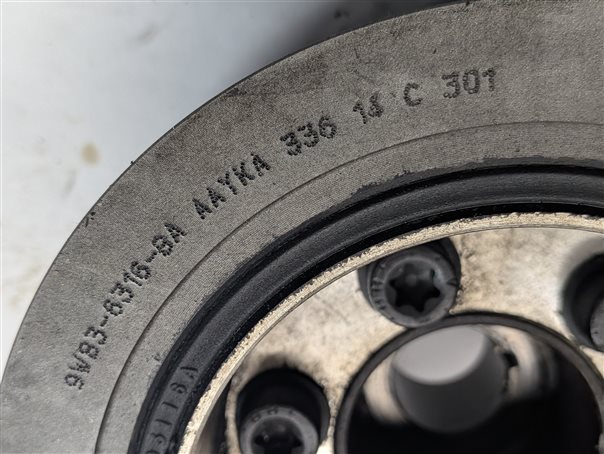 Thumbnail 6: 10-22 JAGUAR F-TYPE XE XF XJ XK ROVER SPORT LR4 3.0L 5.0L SC HARMONIC BALANCER