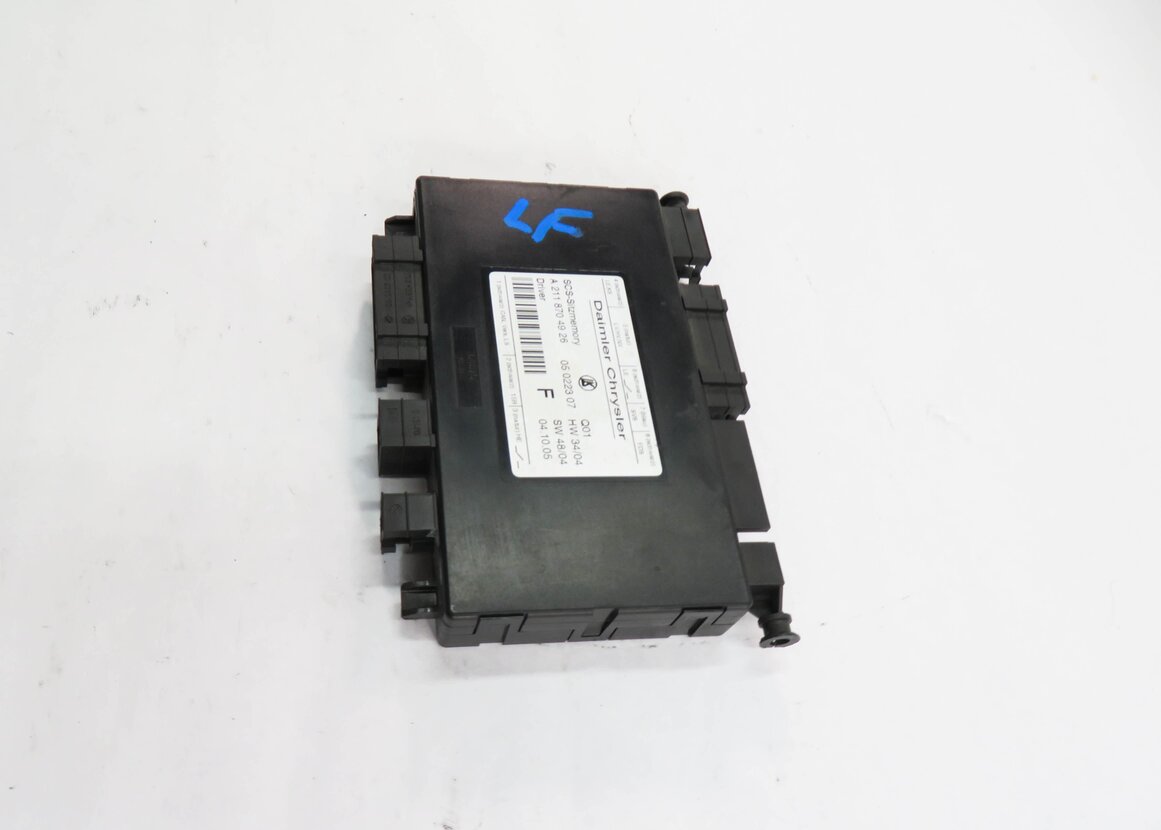 Thumbnail 4: 2006 MERCEDES CLS55 AMG (C219) LEFT FRONT DRIVER SEAT CONTROL MODULE