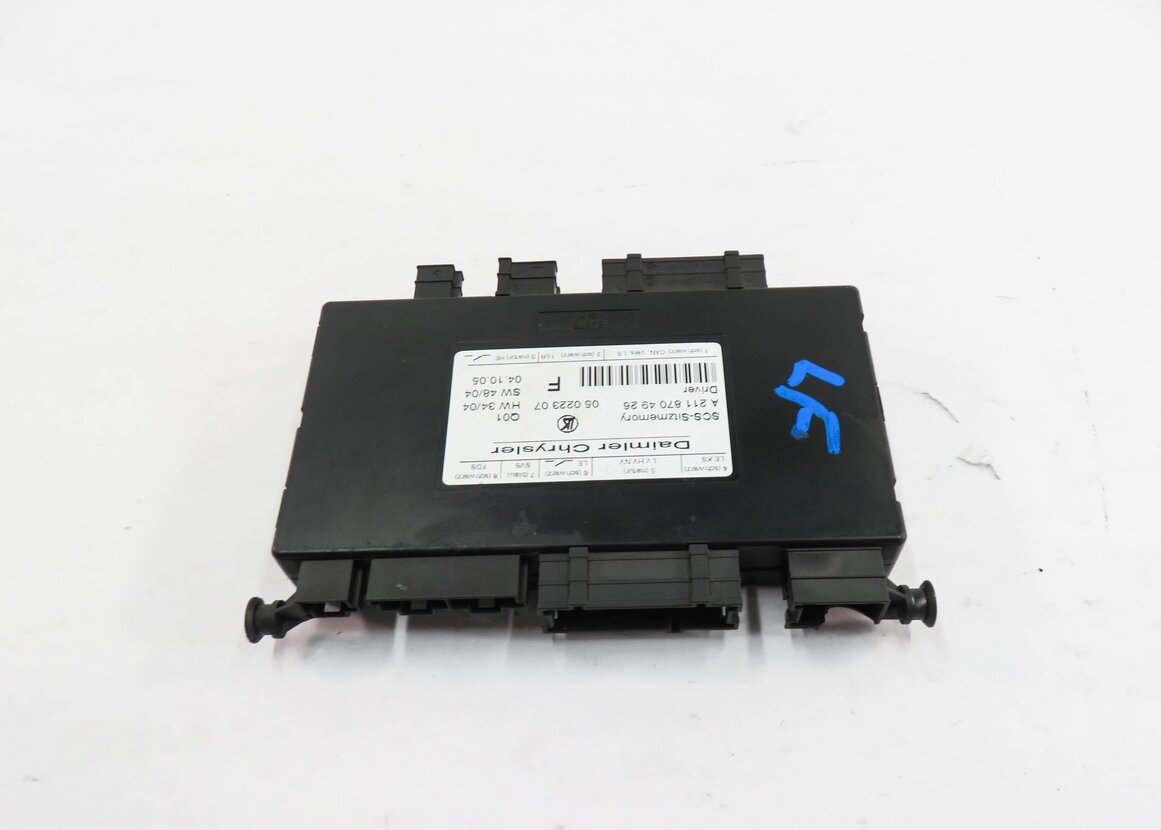 Thumbnail 5: 2006 MERCEDES CLS55 AMG (C219) LEFT FRONT DRIVER SEAT CONTROL MODULE