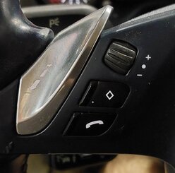 Thumbnail 2: 2010-2013 PORSCHE PANAMERA (970 G1) 3-SPOKE STEERING WHEEL w/ PADDLES (BLUE)