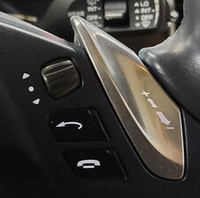 Thumbnail 3: 2010-2013 PORSCHE PANAMERA (970 G1) 3-SPOKE STEERING WHEEL w/ PADDLES (BLUE)