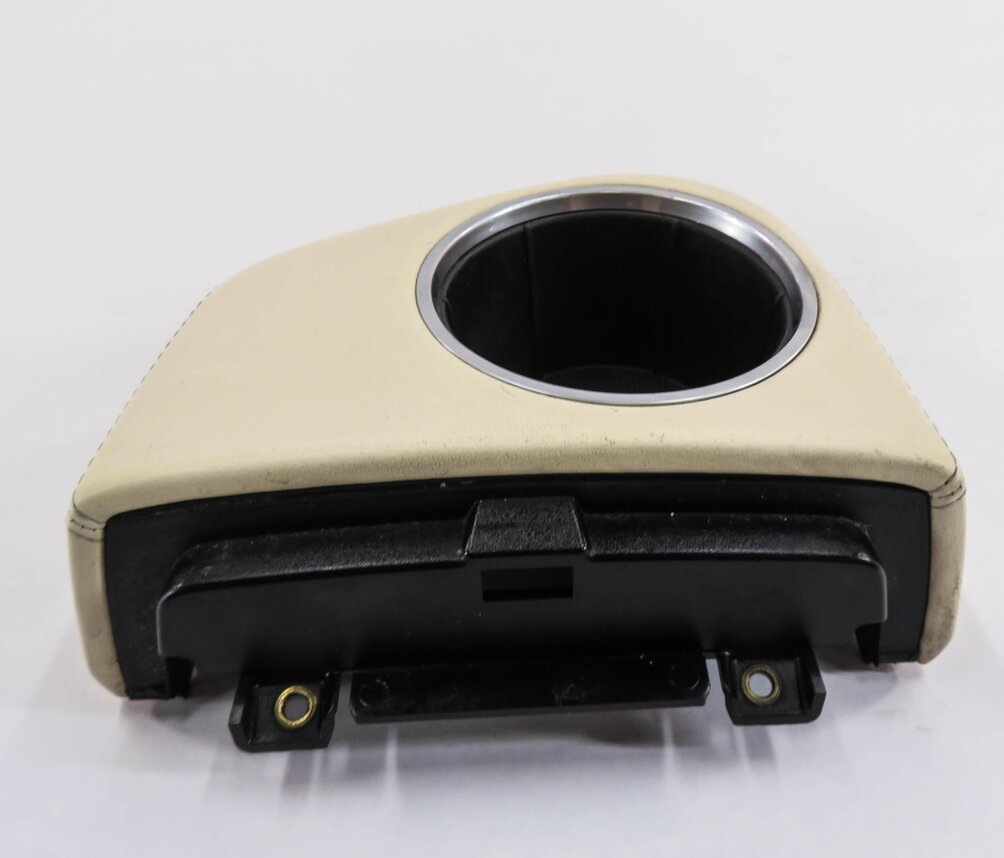 Thumbnail 3: 2010 PORSCHE PANAMERA (970 G1) FRONT CENTER CONSOLE CUP HOLDER (CREAM LEATHER)