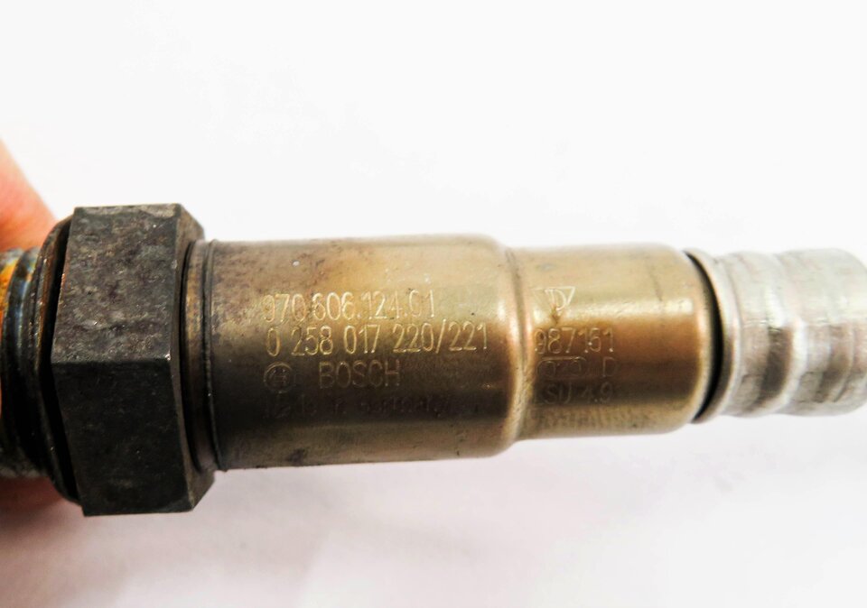 Thumbnail 6: 2010 PORSCHE PANAMERA (970 G1) 4.8L - PRE CAT O2 OXYGEN LAMBDA PROBE SENSOR SET
