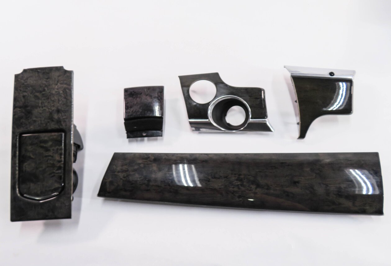 Thumbnail 4: 2010 PORSCHE PANAMERA (970 G1) DASH DOOR CONSOLE TRIM PANEL SET (BIRCH WOOD)