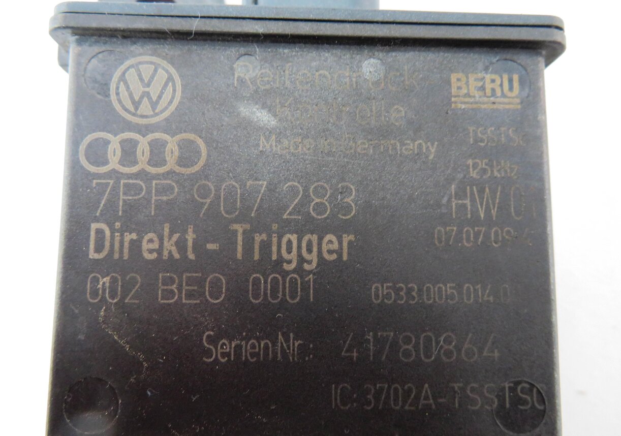 Thumbnail 4: 2010 PORSCHE PANAMERA (970 G1) TPMS TIRE AIR PRESSURE SENSOR TRIGGER MODULE SET