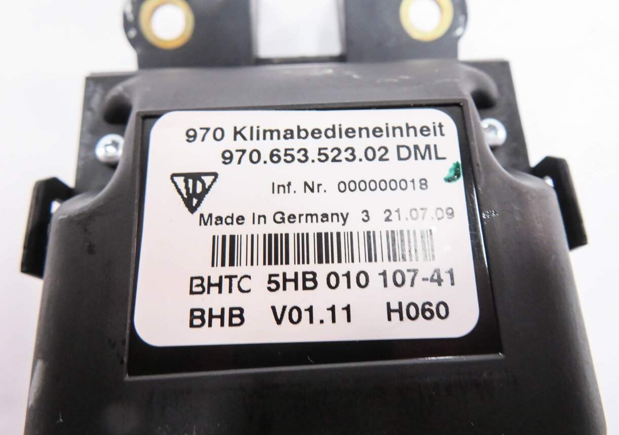 Thumbnail 6: 2010 PORSCHE PANAMERA (970 G1) REAR TEMPERATURE CLIMATE CONTROL HOUSING