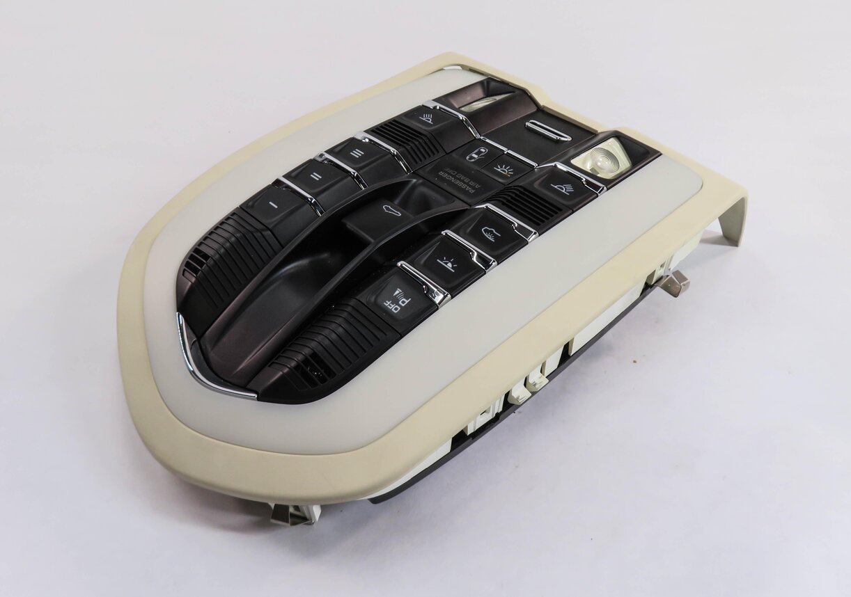 Thumbnail 3: 2010 PORSCHE PANAMERA (970 G1) FRONT DOMELIGHT MAP READING LIGHT LAMP (CREAM)